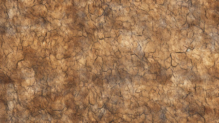 Cracked soil background. Cracked soil texture.の素材