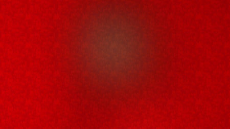 Abstract background of red color with a pattern of small hexagons.の素材