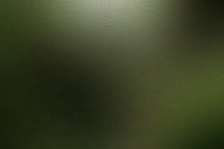 abstract background with green bokeh defocused lights and shadowの素材