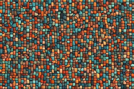 Colorful mosaic background.の素材