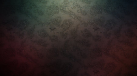 Fantasy chaotic colorful fractal pattern. Abstract fractal shapes. illustration background or wallpaper.の素材
