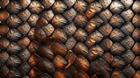 abstract metallic background with embossed pattern.の素材