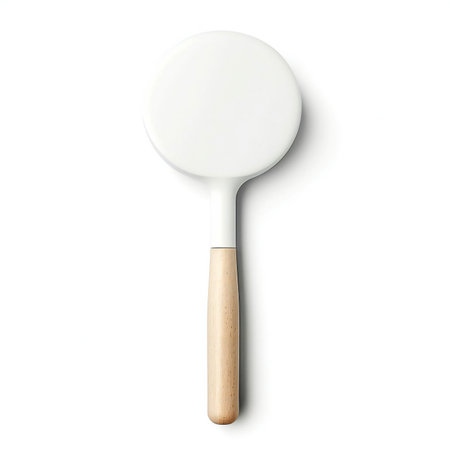 spoon isolated on white background.の素材