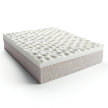 Mattress isolated on a white background.の素材