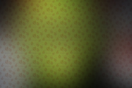 Illustration of a green and yellow background with some squares in itの素材