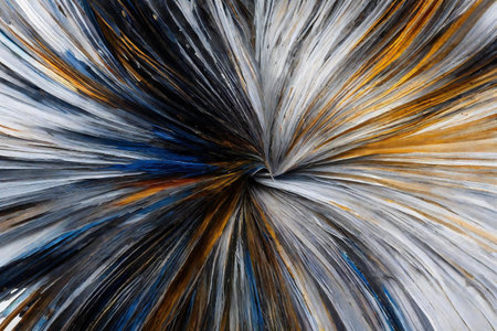 abstract background from the color of the rainbow in the form of a spiralの素材