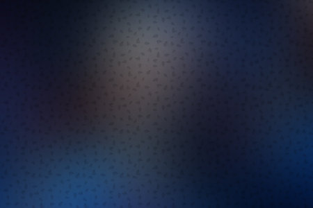 abstract blue background with dots and spots of different sizes and colorsの素材