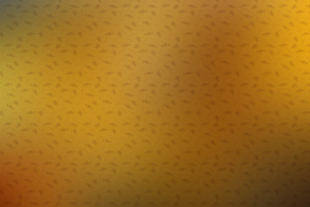 Abstract background with a pattern in yellow and brown tones, design element.の素材