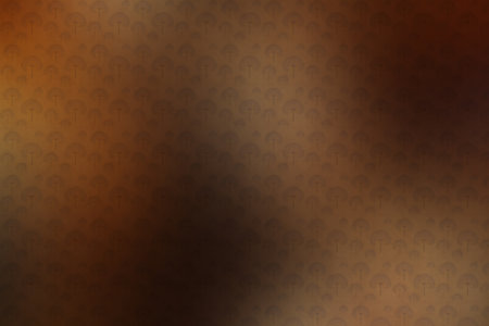 abstract brown background with bokeh defocused lights and shadowの素材