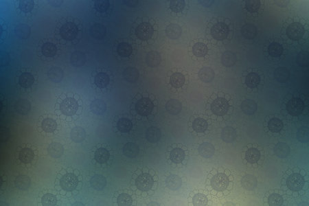abstract blue background with bokeh effect, design element.の素材