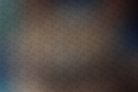 Abstract background of small circles on a dark blue background. Geometric pattern.の素材