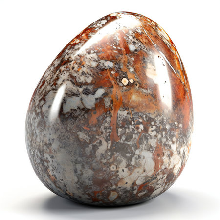 Easter egg. illustration isolated on white background.の素材