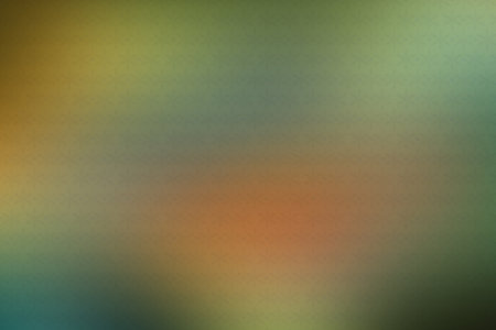 abstract background with green, yellow and orange colors and blurred backgroundの素材