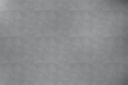 Gray polygonal background. Polygonal illustration for your designの素材
