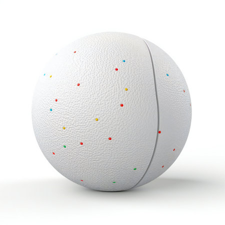 a soccer ball isolated on a white background.の素材