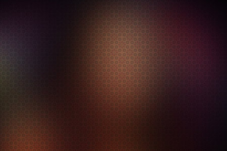 abstract background with colorful halftone dots on dark background.の素材