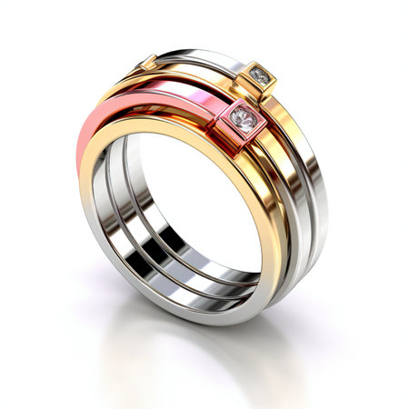 The beauty wedding ringの素材