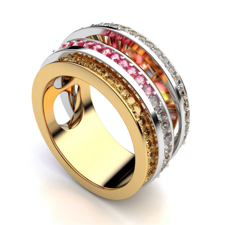 The beauty wedding ringの素材