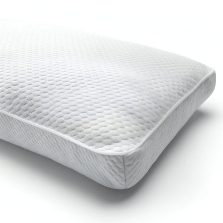 close up of  a mattress on white backgroundの素材