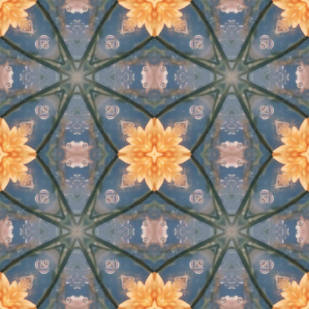 Seamless pattern of mandala. For eg fabric, wallpaper, wall decorations.の素材