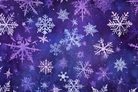 Christmas background with snowflakes. Festive Christmas background. New Year background.の素材