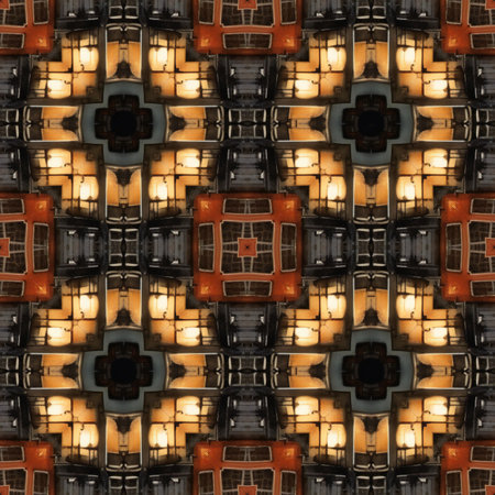 Seamless pattern. For eg fabric, wallpaper, wall decorations.の素材