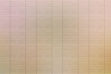 Bamboo blinds background. Bamboo blinds texture background.の素材