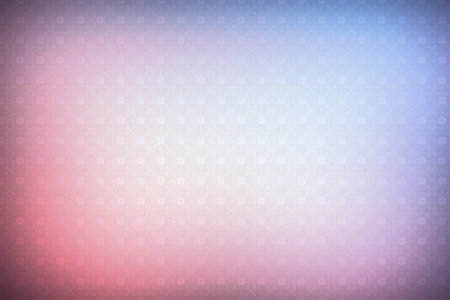Abstract background with halftone dots in pink and blue colors.の写真素材