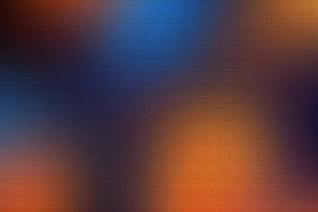 abstract blue and orange background texture with some smooth lines in it