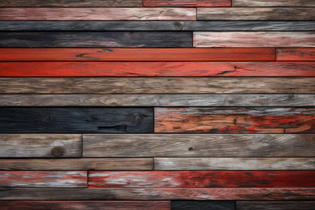Wood texture background, wood planks for interior exterior decoration and industrial construction concept design.の素材