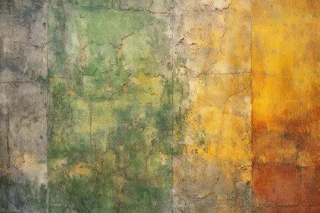 grunge wall, highly detailed textured background with space for your projectsの素材