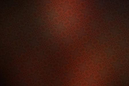 Old brown background with a pattern in the style of Baroque