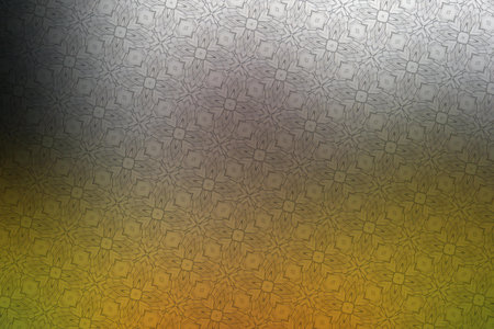 abstract background with a pattern in yellow, green and brown colors