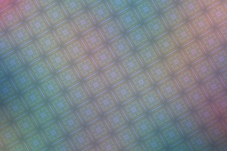 Abstract fractal computer generated composition with various geometrical shapes.の写真素材