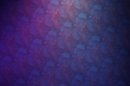 abstract background with heart shapes in blue and purple colors,