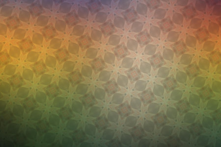 Background with a colorful, diverse cyclic pattern, motifs.