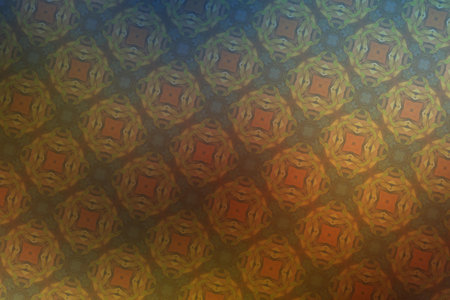 Illustration of an abstract background with a pattern of geometric shapes.