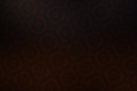 abstract brown background with kaleidoscope pattern