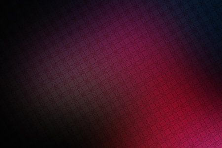 Abstract red and blue background with hexagon pattern.の写真素材
