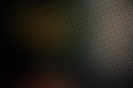 Abstract image of a geometric pattern on a dark background. Toned.