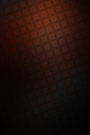 Abstract background with a pattern of geometric shapes in red and black colorsの写真素材