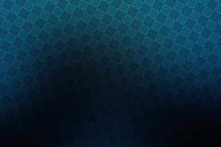 Abstract blue background with a pattern of rhombuses in the centerの写真素材
