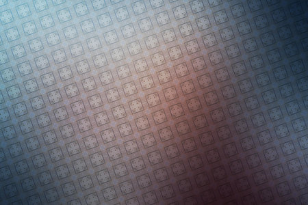 abstract background with a pattern of squares in blue and orange tones