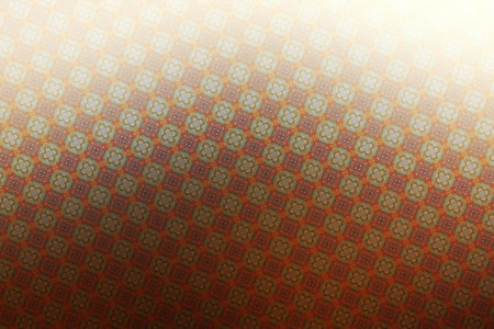 Close up of Thai style fabric pattern background.