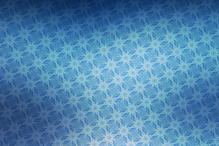 Blue abstract background with a pattern of geometric shapes.