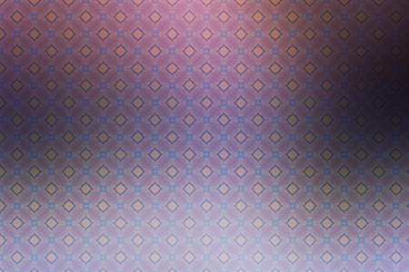 Ornate geometric pattern and artfully abstract multicolored backgroundの写真素材