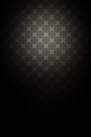 abstract pattern on a dark background with a beautiful pattern in the center