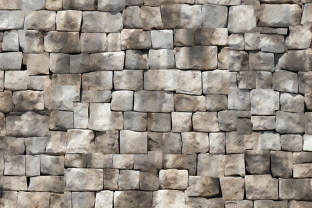Background of stone wall texture for interior design or exterior decoration and industrial construction concept design.の素材