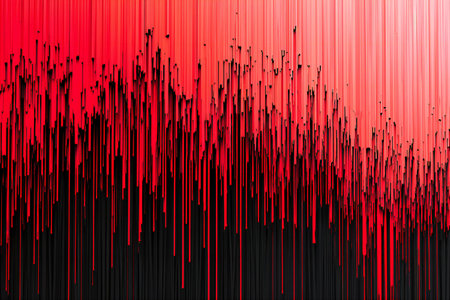 Red and black abstract background.の素材