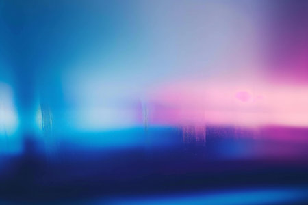 abstract colorful background with bokeh defocused lights and shadowの素材